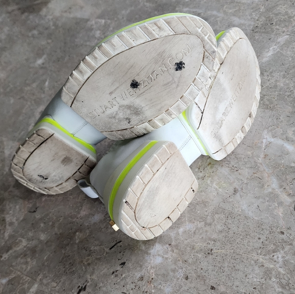 Stuart Weitzman Leather Sneakers - Picture 5 of 8